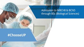 Alternative Admission to MBChB amp BChD from BSc Biological Sciences [upl. by Garin]