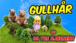 Gullhår og De Tre Bjørnene 🐻🐻🐻 Norske folkeeventyr  Eventyr for barn [upl. by Aimak]