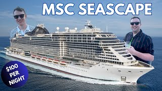 MSC Seascape for ONLY 100night  Boarding Room Tour amp MORE [upl. by Dimond216]