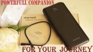 Charmast 23800mAh LED Power Display 18W PD PowerBank  Review [upl. by Annet]