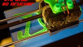 Timelapse  CTC Bizer 3D Drucker  Erste Druckergebnisse [upl. by Alyhs]