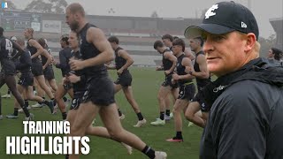 Carlton Training Highlights  Day 1  AFL 2024 PreSeason [upl. by Anirav]