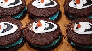 DIY FROZEN Elsa Kekse backen OLAF DER SCHNEEMANN Plätzchen Mini  Torte Buttercreme Teil 1 [upl. by Naivart56]