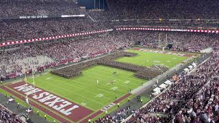 HALFTIME and BLOCK quotTquot Fightin Texas Aggie Band  November 16 2024 [upl. by Norrehc]