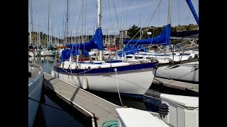 32 Westsail Sailboat for sale in Portland Oregon Video Walk aroundS Sold 11118 [upl. by Rudd]