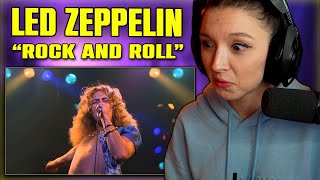 Led Zepplin  Rock and Roll  FIRST TIME REACTION  Live Madison Square Garden 1973 [upl. by Klotz553]