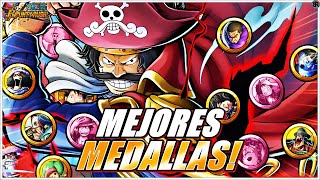 MEJORES MEDALLAS PARA ROGER RUNNER EX ELEMENTO OSCURIDAD  ONE PIECE BOUNTY RUSH [upl. by Fortier]