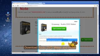 Thanksgiving Giveaway  CloneDVD Audio DVD Maker Giveaway [upl. by Opaline617]