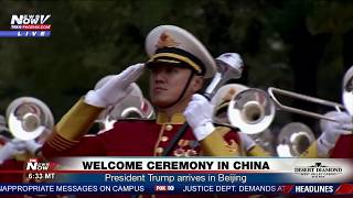 FNN Trump in China Welcome Ceremony in Beijing Bilateral Meeting with Xi VP  TX Shooting Prayer [upl. by Lramaj]