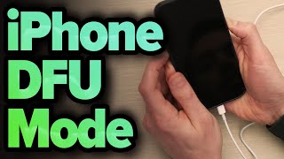 How To Put An iPhone In DFU Mode amp DFU Restore An iPhone 2023 [upl. by Slrahc]