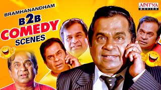 Brahmanandam B2B Comedy Scenes  Sabse Bada Don Movie  Ravi Teja Shriya Saran  Aditya Movies [upl. by Annekcm]