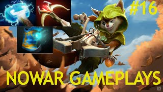 HOODWINK NOWAR  Hard Game for little Squirrel Dota 2  Gameplay Watch amp Learn [upl. by Sorazal]