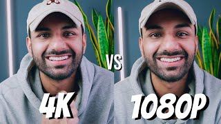 4k VS 1080P  Can you actually tell the difference 🤔 SHORTS [upl. by Phippen]