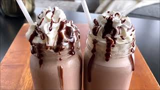 The Creamiest Chocolate Smoothie Recipe  1 Minute Recipe [upl. by Beitris]