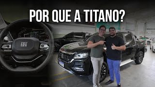 Meu amigo trocou o Corolla numa Fiat Titano Ranch 0km [upl. by Annovy]