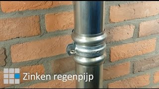 Zinken regenpijp monteren [upl. by Ruella]