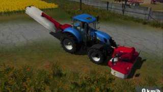 LandwirtschaftsSimulator 2009 gold edition baling [upl. by Engelhart]