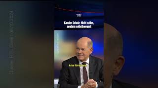 Kanzler Scholz super selbstbewusst  heuteshow shorts [upl. by Eerehc]