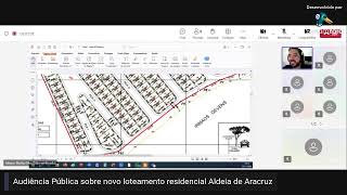 Audiência Pública sobre novo loteamento residencial Aldeia de Aracruz [upl. by Neerihs99]