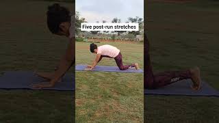 Post run stretching stretchingexercises fitness subscribe trending youtubeshorts shorts fyp [upl. by Lewan841]