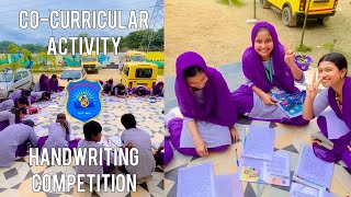 CoCurricular Activity Handwriting Competition 26102024  AMAB INTERNATIONAL SCHOOL ❤️ [upl. by Assirhc]