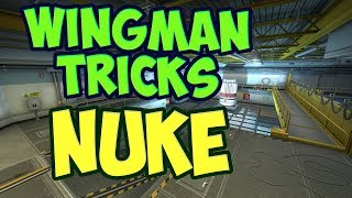 CSGO Wingman tricks  Nuke [upl. by Dollar]