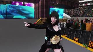 WWE 2K Stardom Dark Match High Speed Title Saki Kashima c vs Thekla  Season 2  Episode 5 [upl. by Dibbrun860]