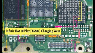 Infinix Hot 10 Play X688c Charging Ways [upl. by Lednor]