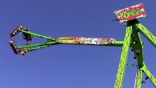 Konga offride HD Größte Kirmes am Rhein [upl. by Israeli]