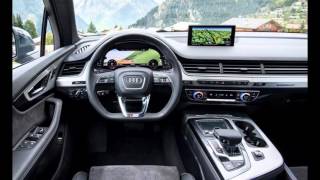 2016 Audi Q7 interior [upl. by Anidam]