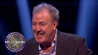 Jeremy Clarkson Cant Wait To Answer This Question  Who Wants To Be A Millionaire [upl. by Scales]