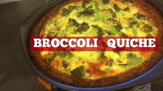 Broccoli Quiche How to make easy broccoli quiche healthy recipes [upl. by Akalam]