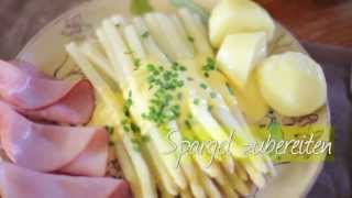 Rezept Spargel zubereiten [upl. by Kcinimod]