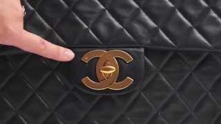 Top 5 tips to authenticate a vintage Chanel flap bag [upl. by Drud]