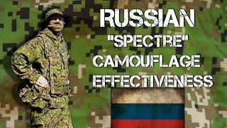 Russian SSO SPECTRE Partizan Camouflage Effectiveness [upl. by Jaime]