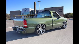 2001 Lowered Silverado  510 Drop On 24s  Gio’s Photography [upl. by Avon171]