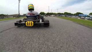 Tomas Stranava  CEE Rotax Max  Final  Jesolo Pista Azzurra  1342014 [upl. by Mighell]