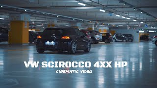 Straight pipe 400hp VW Scirocco Cinematic Video [upl. by Enylorac]