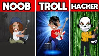 TTRockstars NOOB VS TROLL VS HACKER MUST WATCH [upl. by Anelrac]