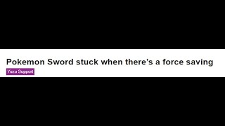 EL ERRORCRASH AL GRABAR EN POKEMON ESPADAESCUDO Crash on Save hay solución Yuzu Ea v1543 [upl. by Resaec]