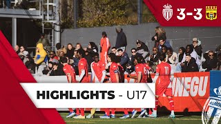 AS Monaco 33 AS SaintPriest  U17 Nationaux  15ème journée [upl. by Derick]