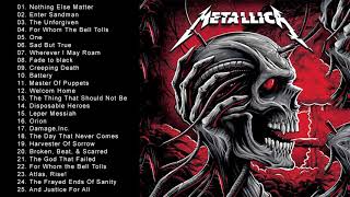 Best Of Metallica  Metallica Greatest Hits full Album [upl. by Regdor]