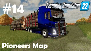 LS22 Pioneers Map 14 Level Up mit neuem HolzAutoloadLKW  Farming Simulator 22 [upl. by Terhune]