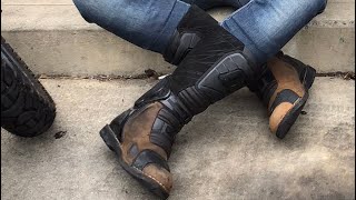 A look at the Gaerne Dakar great boot terrible review [upl. by Australia644]