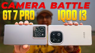 iQOO 13 vs Realme GT 7 Pro Camera Comparison [upl. by Madi134]