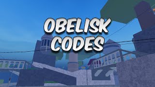 Obelisk Server Codes March 2022  Shindo Life [upl. by Earl]