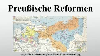 Preußische Reformen [upl. by Adebayo]