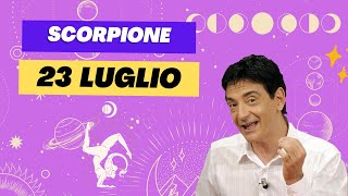 Scorpione ♏️ Loroscopo di Paolo Fox  23 Luglio 2024  Si incomincia bene ma poi… [upl. by Leuamme150]