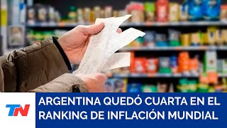 El FMI ubicó a la Argentina como el cuarto país con mayor inflación en el mundo [upl. by Gilliette99]