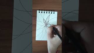 Easy doodles arthow todraw easy doodles artytshortsyoutubeshorts trendingindiapapercraft [upl. by Hoshi416]